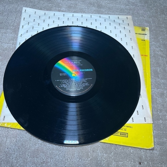 Man of La Mancha original cast vintage vinyl record from 1973 - Picture 7 of 10